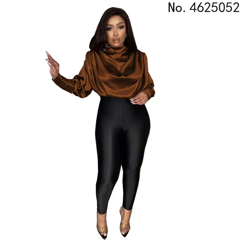 Maxy Clothes for Women New Fashion Dashiki Ankara Long Sleeve Blouse Tops Africa Clothing