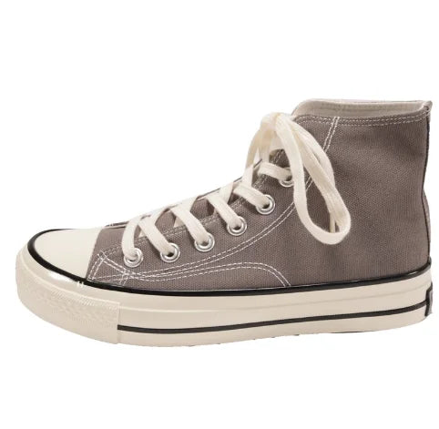 Maxy Women's Mid-top Skateboard Shoes Outdoor Lightweight Retro Sports Shoes Leisure Versatile Fashion Daily Commute Tenis De Mujer