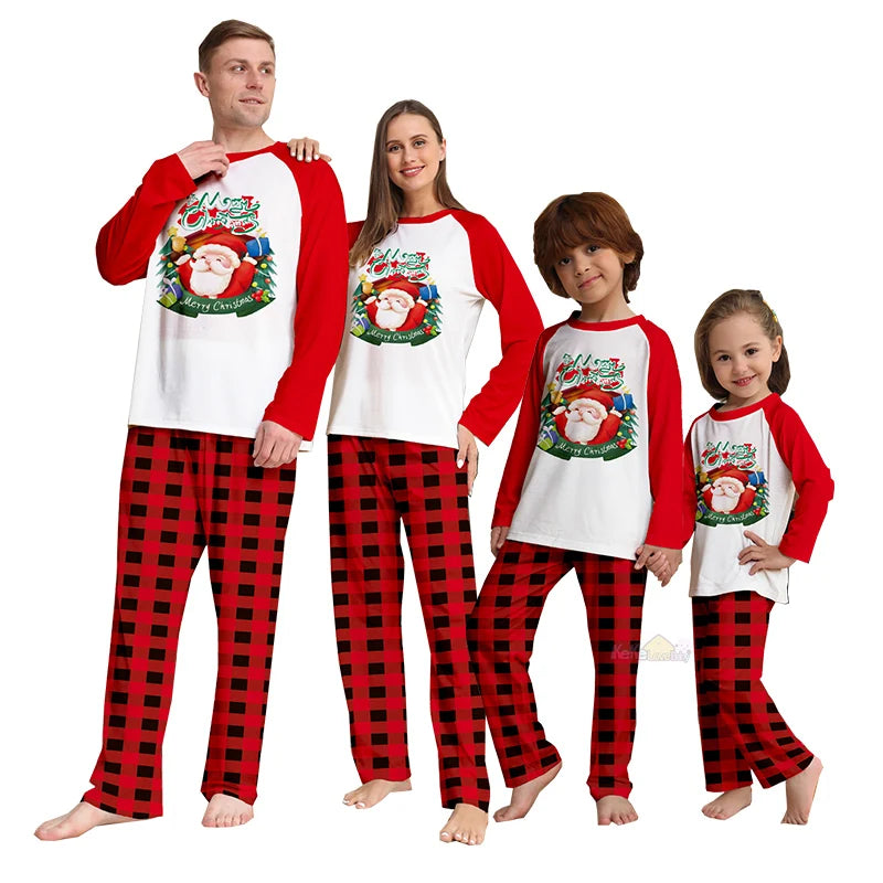 Maxy Matching Christmas Family Pajamas Adult Kids Baby Xmas Outfits Mother And Daughter Father Son Family Look Pyjamas Clothes