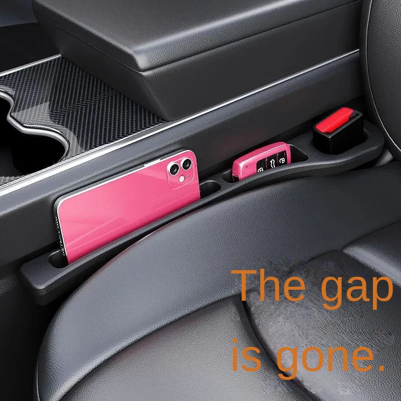 Maxy 2Pcs Car Seat Gap Plug Strip Proof Seat Gap Storage Organizer Side Seam Car Gap Filler Leak Interior Decoration Universal