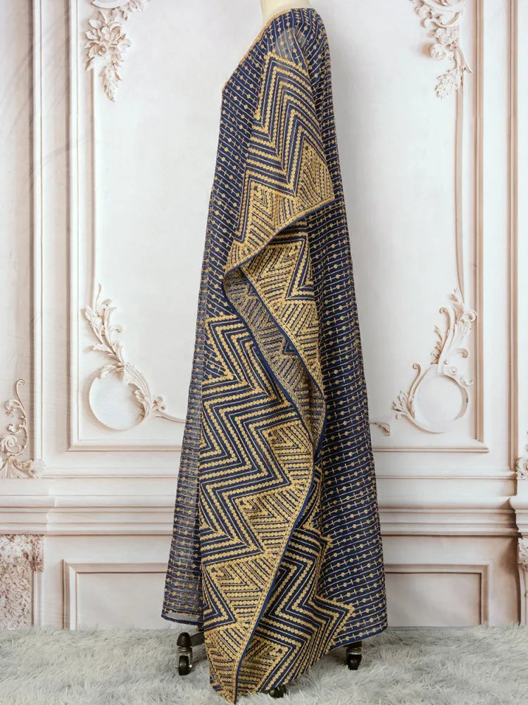 Maxy Evening Dress Women Dashiki Muslim Fashion Abaya African Clothes Robe Marocaine Luxury Dubai Kaftan Dress Vetement Plus Size