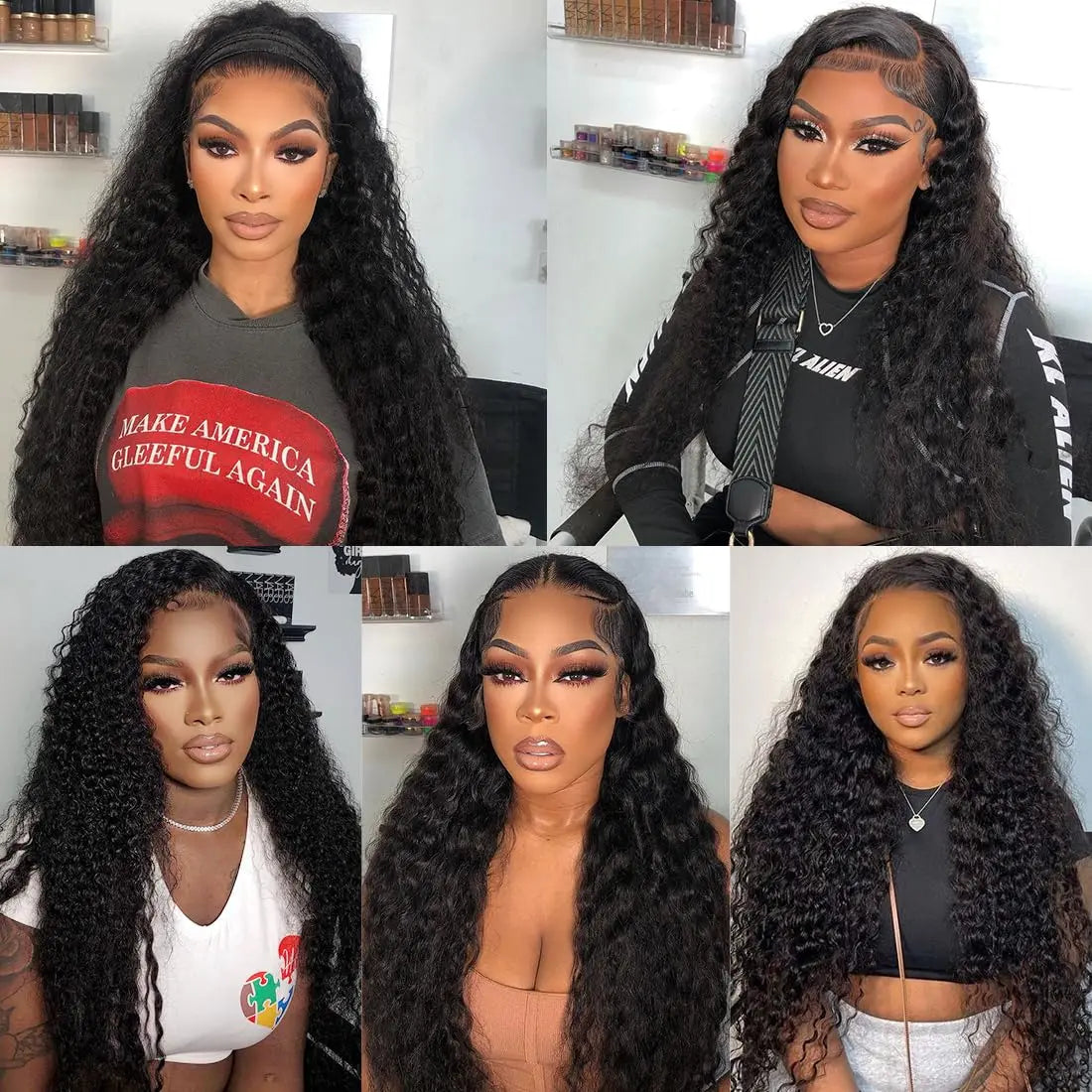 Maxy 13x6 HD Transparent Deep Wave Lace Front Wigs Human Hair Wigs for Women Glueless Brazilian Virgin Lace Frontal Wigs Human Hair