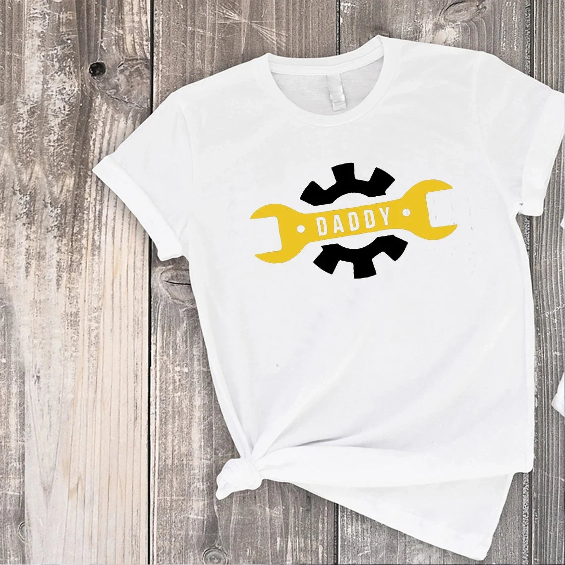 Maxy Boy Clothes Daddy Son Family Look Father's Day Gift for Father Baby Matching Tshirt Father Son Matching Tee m