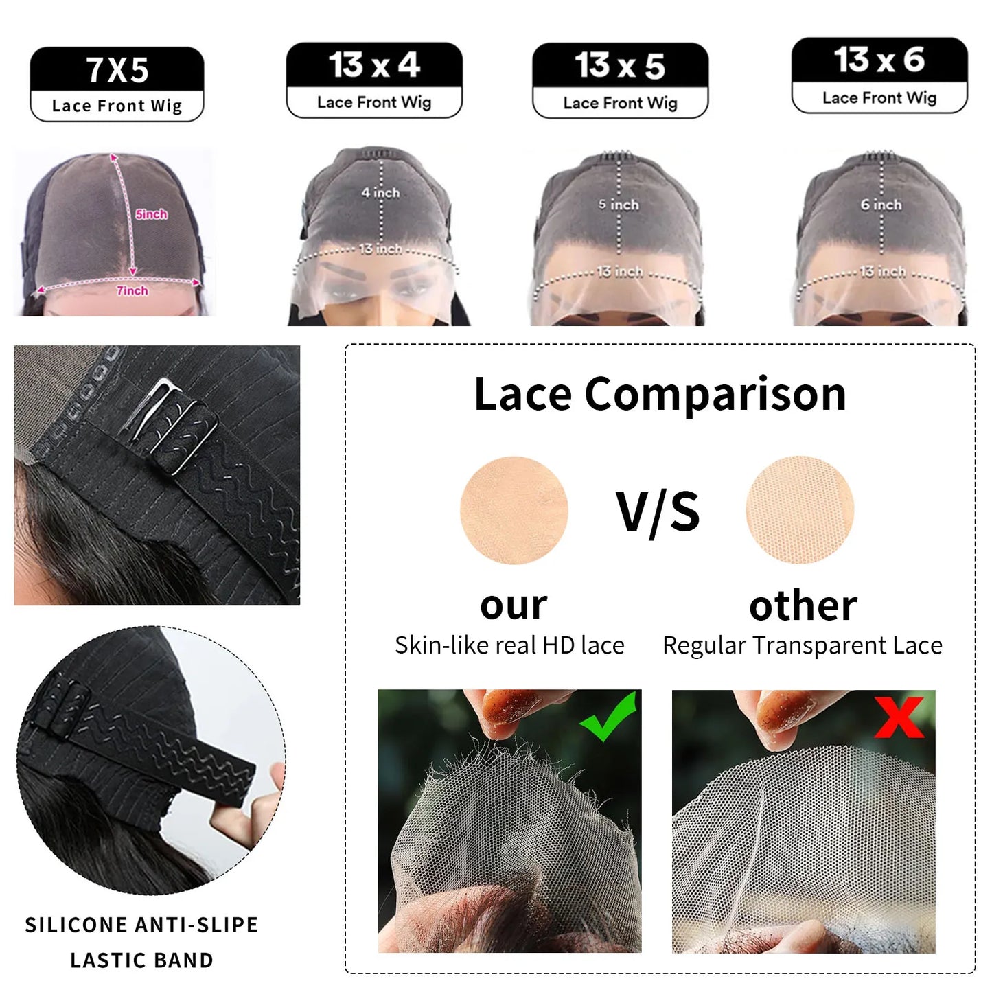 Maxy Wear And Go Glueless Wigs Human Hair Bob Straight Pre Cut Lace Front Wigs Human Hair Upgraded No Glue Lace Front Wigs For Women