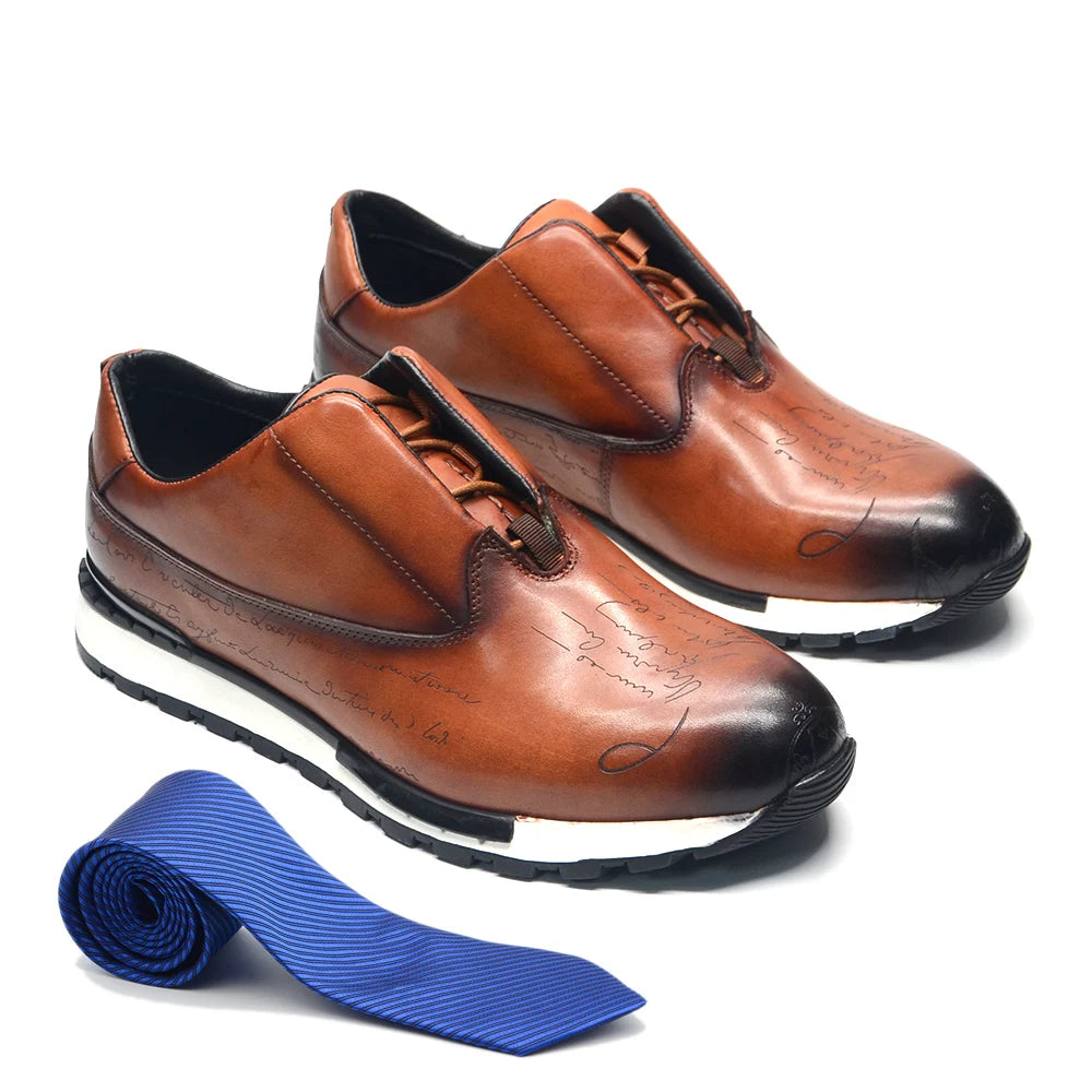 Visco Classic Brand Designer Business Casual Sneaker Shoes for Men Genuine Leather Lace-up Basic Outdoor Footwear Daily Flat Oxfords