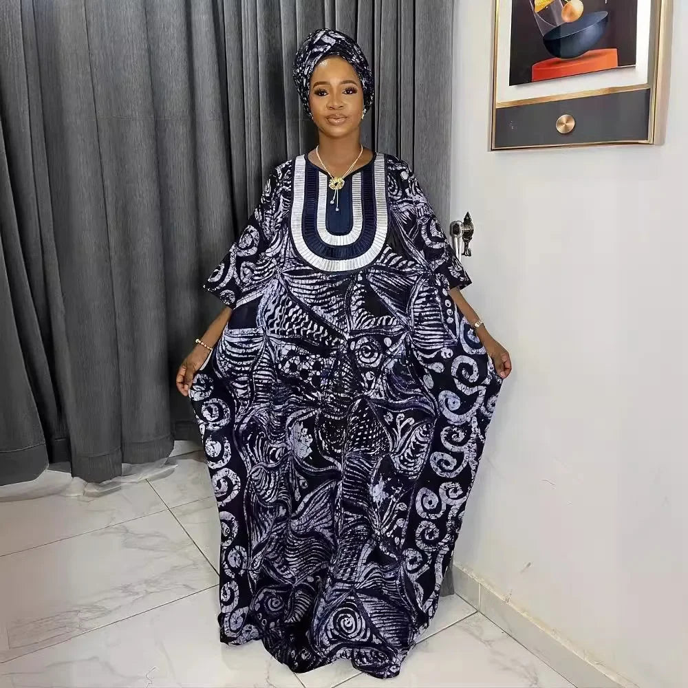 Africa Clothing Gowns African Dresses for Women Muslim Fashion Abayas Boubou Dashiki Ankara Outfits Evening Dubai Kaftan Abaya