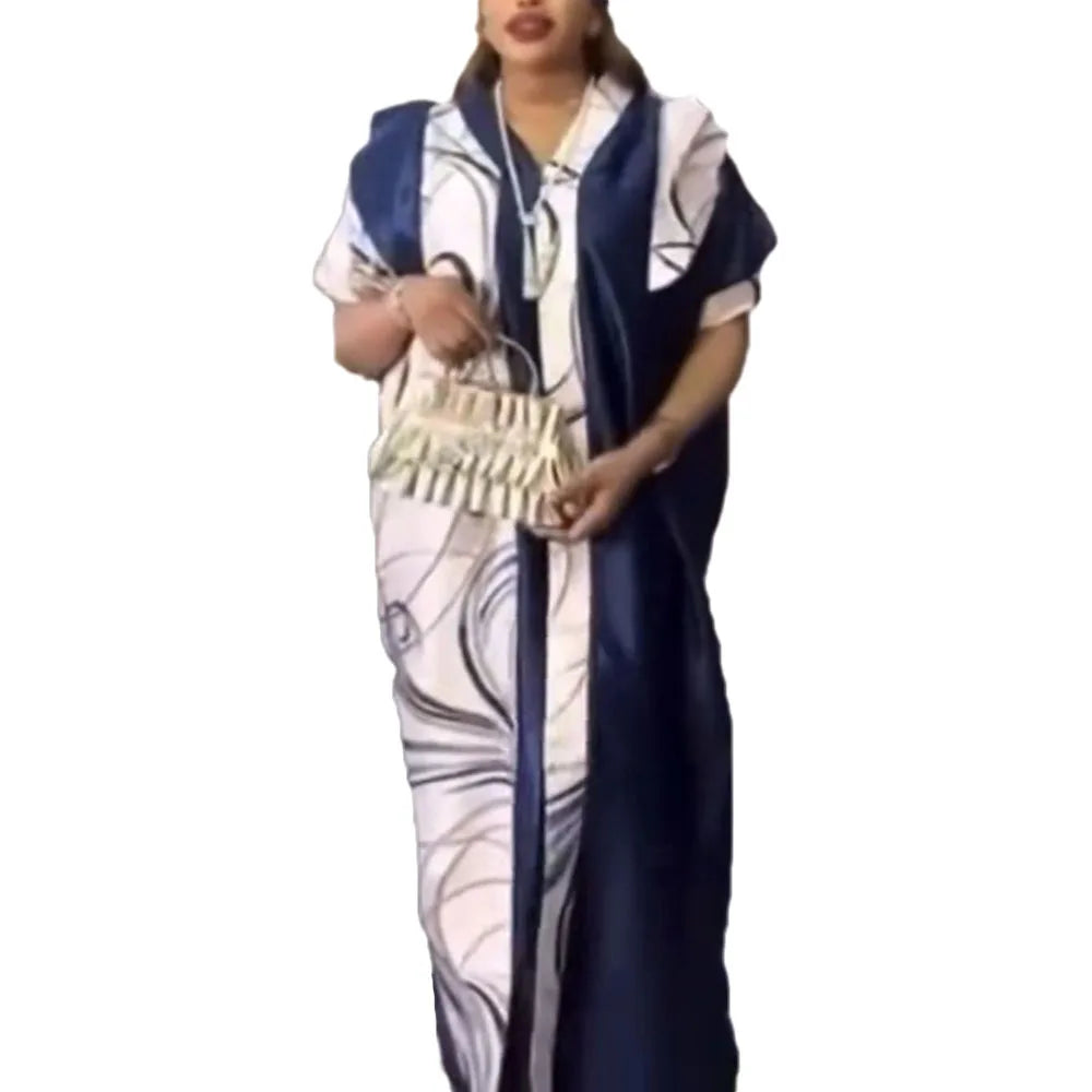 Maxy Women Dubai Luxury African Muslim Fashion Dress Caftan Marocain Evening Party Dresses Boubou Robe Djellaba Femme