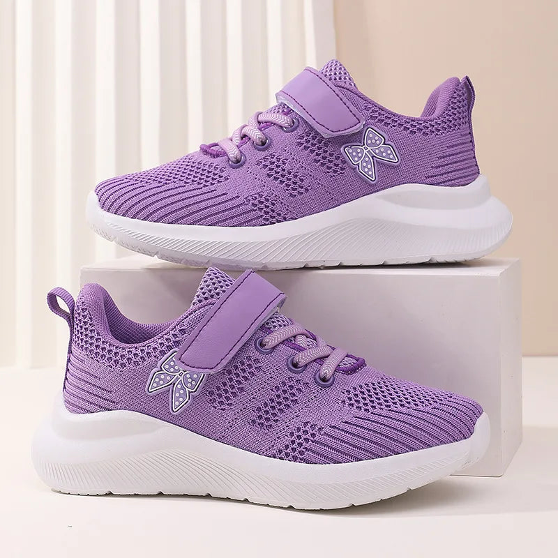 Maxy Children's Shoes for Girls Shoes High Quality Kids Sneakers Toddlers Casual Sports Shoe Breathable Mesh Lightweigh Comfortable
