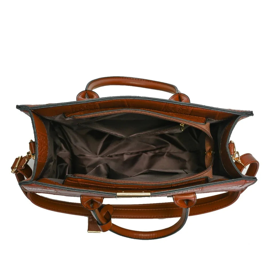 Maxy Large Capacity Shopping Bag for Daily Commuting Handbags Luxury Shoulder Bags Splicing Pu Leather Handbags Caual Tote New Sac