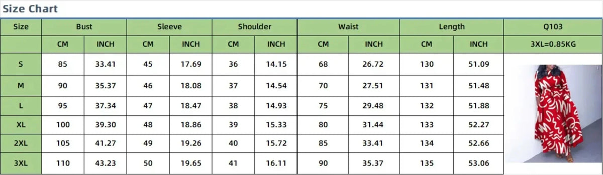 Maxy S-3XL African Party Dresses for Women Dashiki Ankara Evening Gown Elegant Spring Fashion African 3/4 Sleeve Long Dress