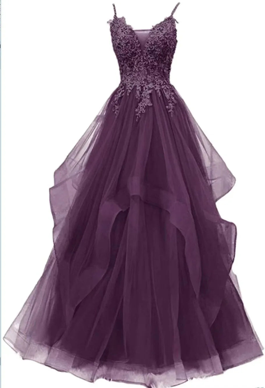 Maxy Elegant Club Banquet Purple Strap Dress Vocal Art Exam Senxi Colorful Silk Fairy Air Silk Dress Hosting Evening Dress