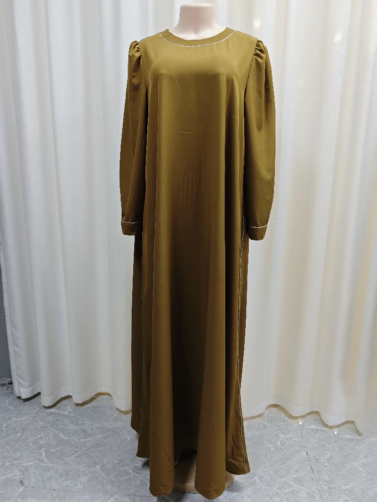 Maxy Elegant Party Dress for Women Ramadan Islamic Church Clothes Plus Size Summer Nigerian Casual Outfits Turkey Gown