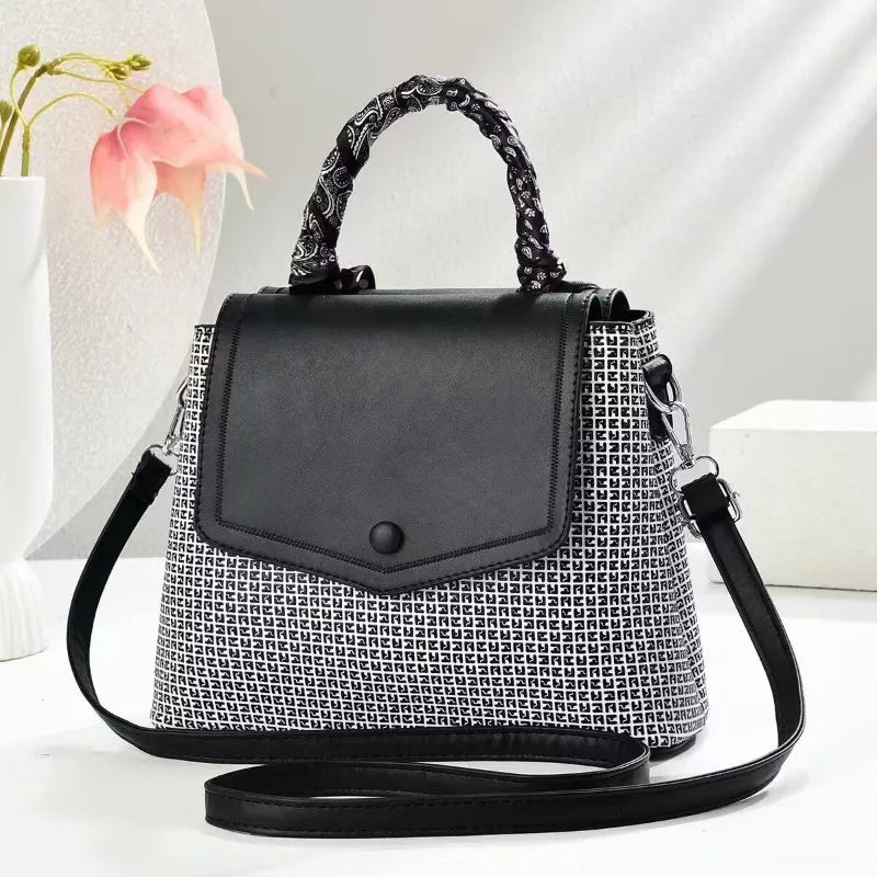 Visco High Quality Pu Leather Women Casual Crossbody Shoulder Bags 2025 New Luxury Purses and Handbags Women Bags Designer Totes Sac