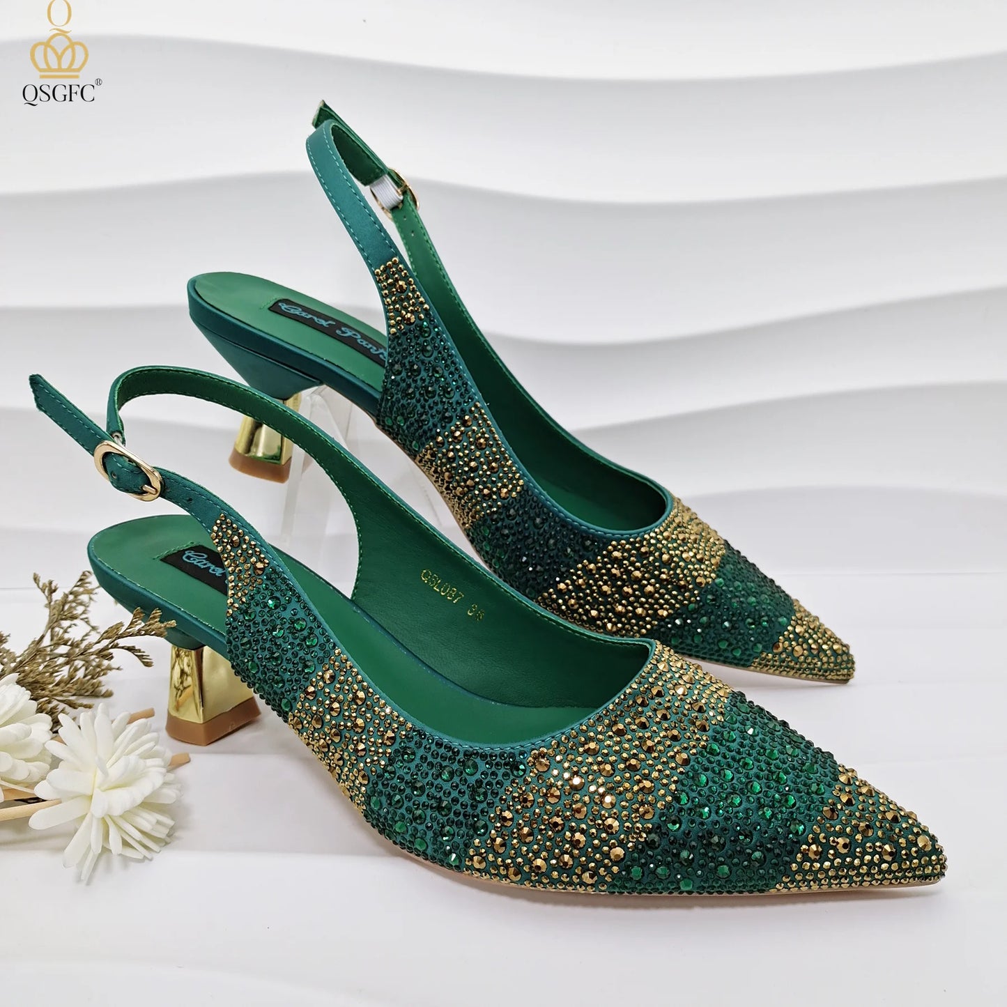 Maxy New Arrive Design Party Shoes with Matching Clutch Bag Hot African Wedding With Women Heel Shoes And Bag Set Party