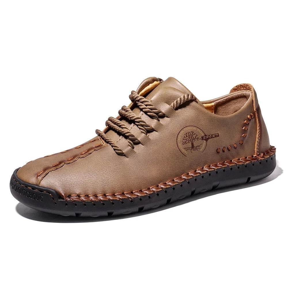 Visco Handmade Leather Casual Men Shoes Design Sneakers Men Comfortable Leather Shoes Men Loafers Hot Sale Moccasins Driving Shoe