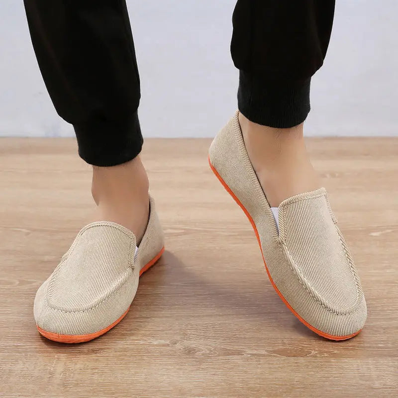 Amay Vintage Men Canvas Sneakers Old Men Spring Shoes Fashion Tennis Plus Size 45 46 Cheap Shoes Man Sneakers