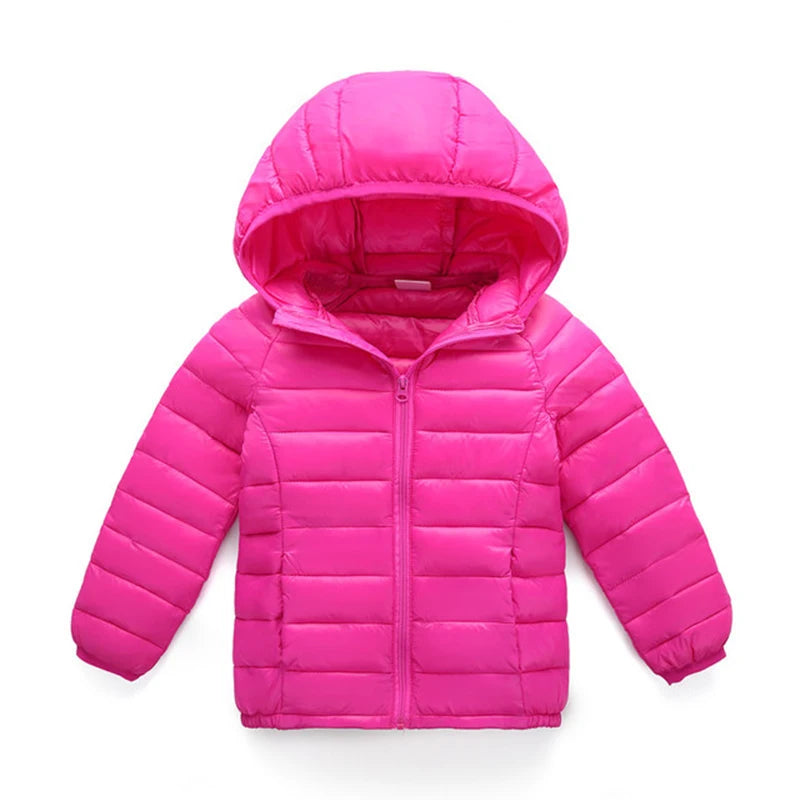 Maxy 2-12 Years Autumn Winter Kids Down Jackets for Girls Children Clothes Warm Down Coats For Boys Toddler Girls Outerwear Clothes