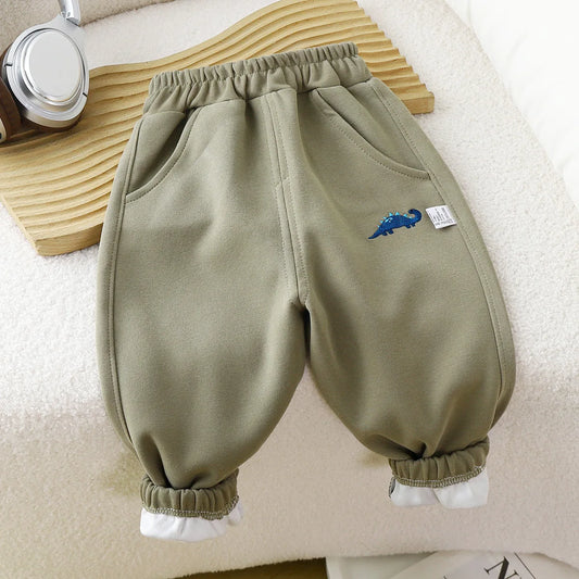 Maxy Boys Sports Pants Autumn Winter Trousers for Kids Casual Children School Joggers Toddler Outfits Baby Clothes