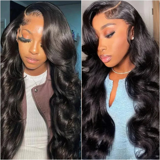 Maxy Body Wave 5x5 Glueless Lace Front Human Hair Wigs 13x6 Hd Pre Plucked Ready To Wear and Go 360 Full Lace Closure Wig for Women