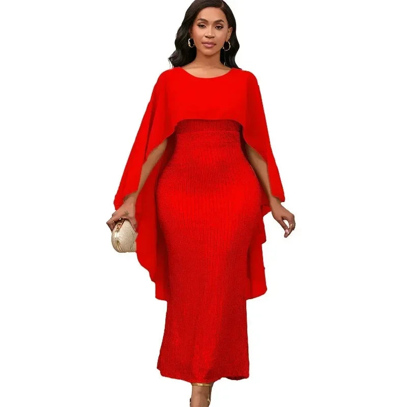 Amay Party Dresses For Women Dashiki Ankara Turkey Wedding Evening Gown Sexy Bodycon Maxy Long Dress Africa Clothes