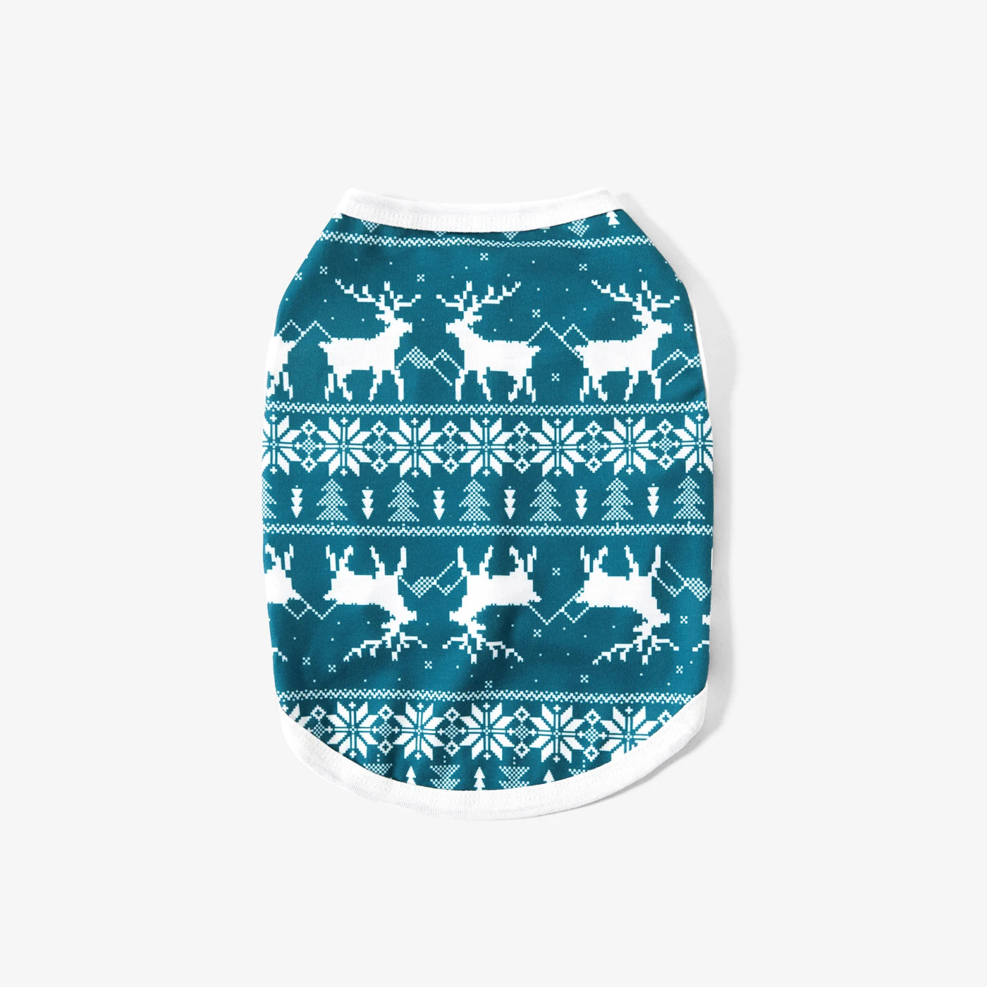 PatPat Christmas Reindeer and Snowflake Allover Max Print Family Matching Pajamas Sets (Flame Resistant)