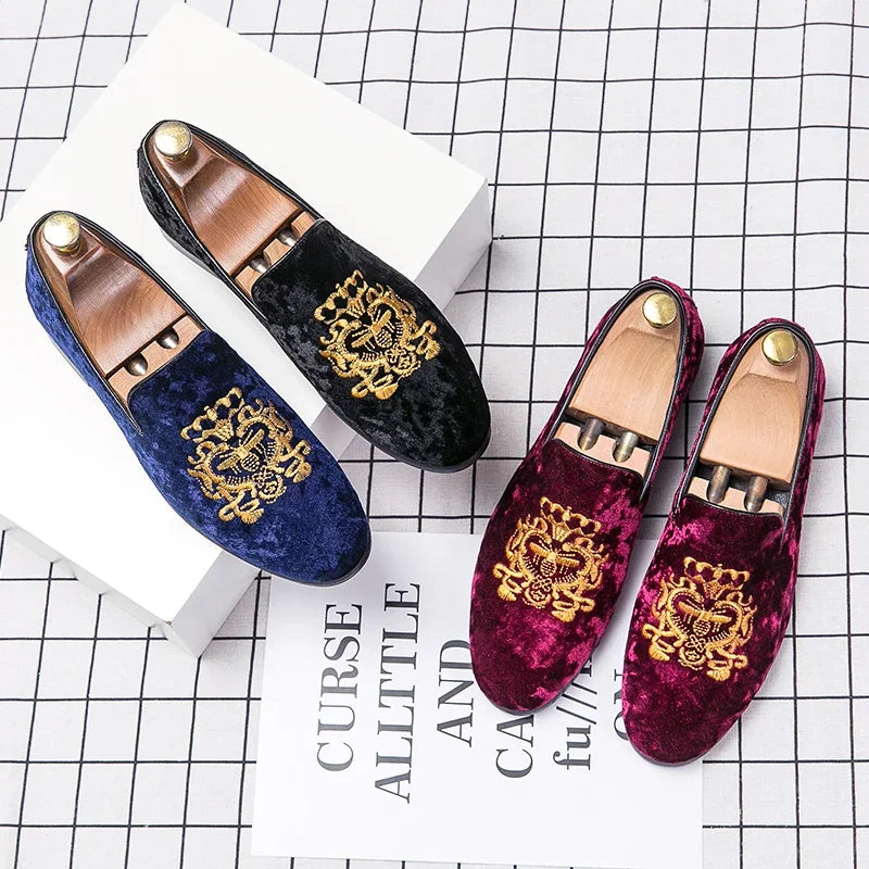 Amay Designer Formal Dress Shoes for Men Red Luxury Trendy Male Business Loafers New Chelsea Italian England Gentleman Oxfords