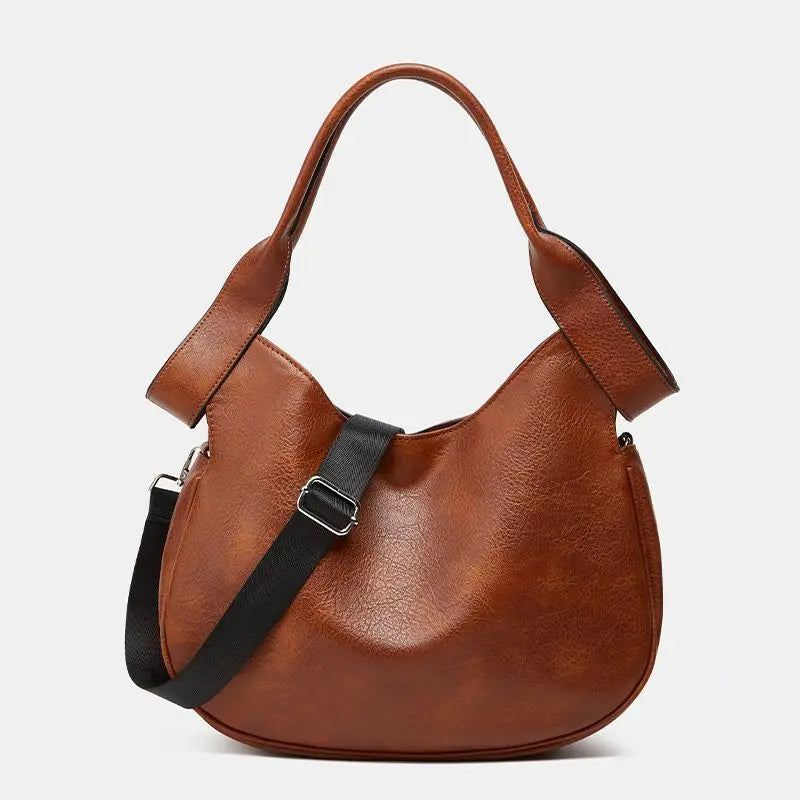 Maxy Retro Fashion New Hand-held Tote Women Bag Simple and Casual Versatile Large Capacity Single Shoulder Crossbady Bags Trendy
