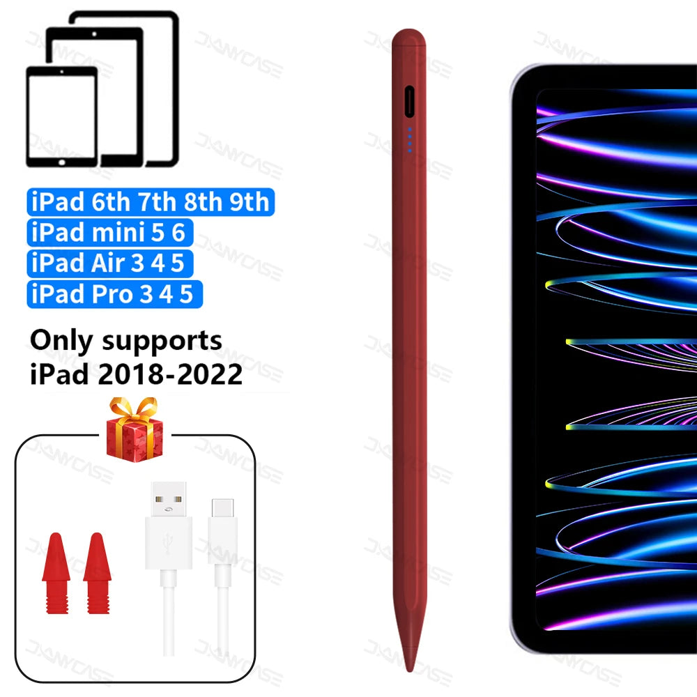 Maxy Apple Pencil Palm Rejection Power Display Ipad Pencil Pen For iPad Accessories 2022 2021 2020 2019 2018 Pro Air Mini Stylus