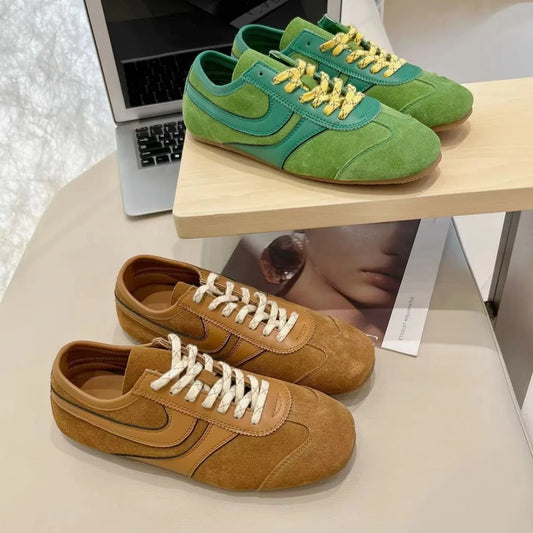 Maxy IPPEUM Women's Sneakers Flats Trainers New Arrivals Solt Brown Women Comfortable Casual Shoes