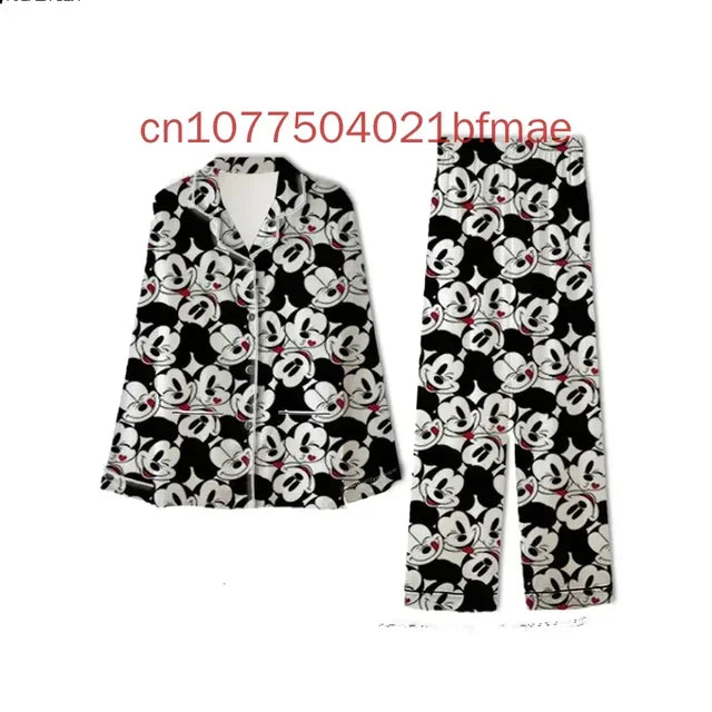 New Disney Mickey Christmas Pajama Set Custom Matching Family Mickey Christmas Pajamas