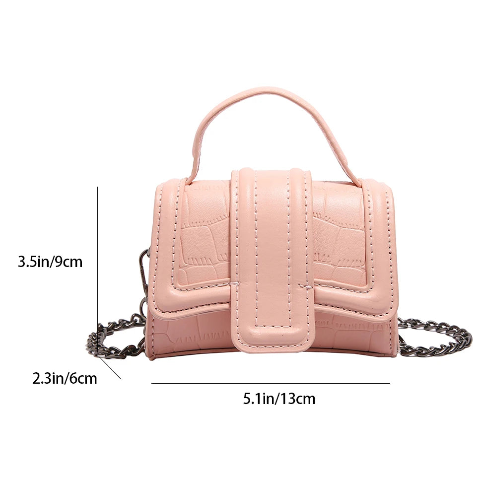 Maxy Designer Luxury Soft Top Handle Tote Women Alligator Leather Hourglass Handbag Girls Brand Mini Stone Pattern Crossbody Bag Sac