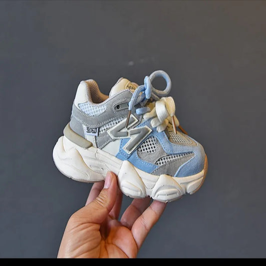 Visco Size 22-37 Children Basketball Shoes Girls Boys Breathable Sport Shoe Kids Soft Bottom Running Sneakers Baby Toddlers
