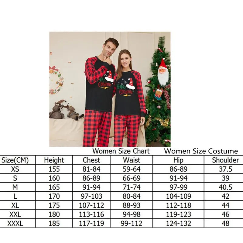Maxy Christmas Family Cosplay Costume Adult/Kids Fantasy Xmas Shirt Pants New Year Pajamas Set Outfits Halloween Carnival Party Suit