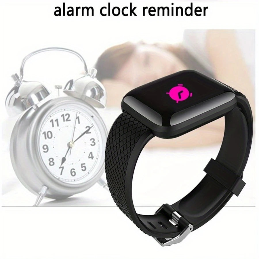 Maxy Smartwatch Men Women Wristwatches Smart Watch Message Fitness Monitor Bracelet Birthday Gift Electronic Clock For Android IOS