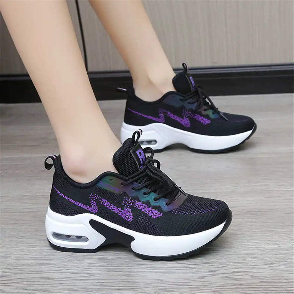 Maxy laces up knitting middle-aged women shoes Running sneakers 48 size husband boot due to women sport classical special YDX2