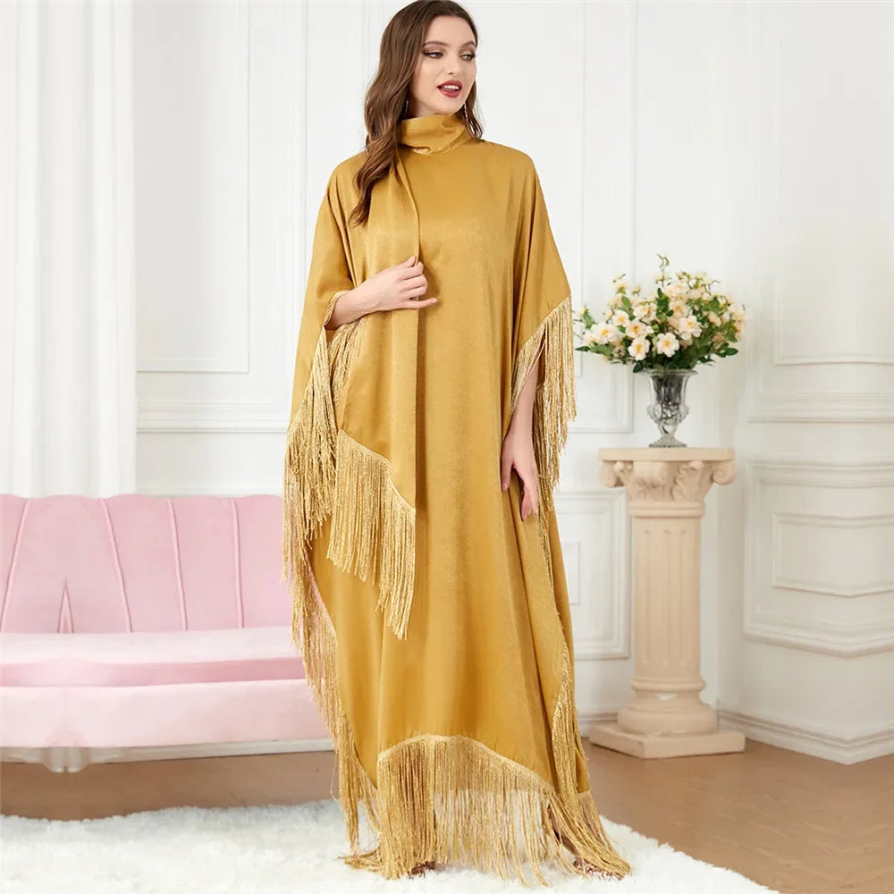 Maxy Ramadan Abayas for Muslim Women Casual Bat Sleeve Maxy Dress Turkey Arab Robe Dubai Islam Kimono Jalaiya Caftan Party Gowns