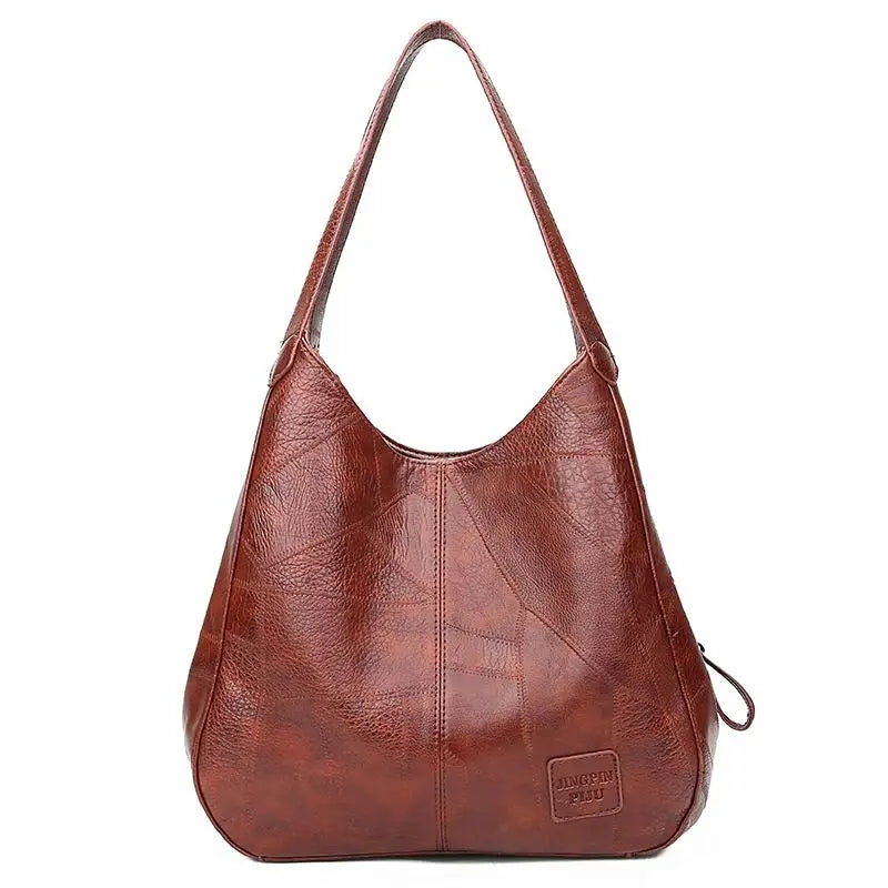 Maxy Vintage Genuine Leather Large Capacity Handbags Shoulder Bags Handbags Crossbody Ladies Hand Bags