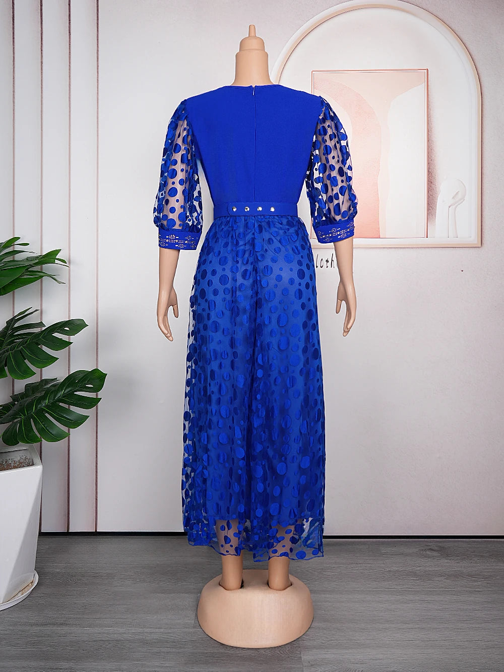 Amay Plus Size African Party Dresses for Women New Fashion Dashiki Ankara Lace Wedding Gowns Elegant Turkey Dress