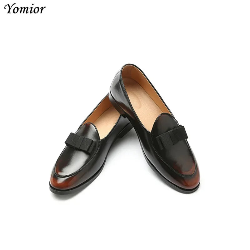 Amay Man Classic Dress Leather Shoes Italian Business Formal Oxfords British Fashion Spring Autumn Business Wedding Shoes Big Size
