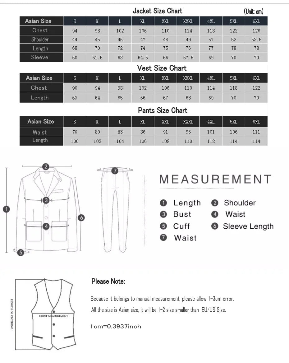 Visco Black Suits Men 2024 Khaki Light Purple 3 Piece Wedding Suits for Men Slim Fit Boutique Formal Party Prom Suit S-6XL