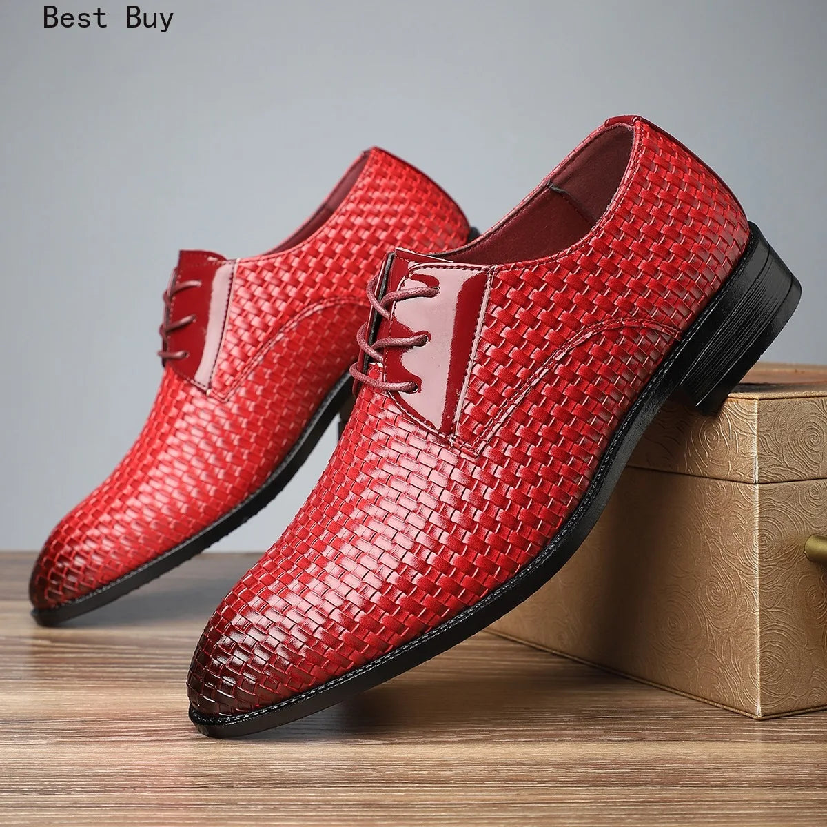 Amay leather woven oxford shoes for mens pointed toe dress shoes men loafers italian formal wedding dress shoes zapatos hombre casual