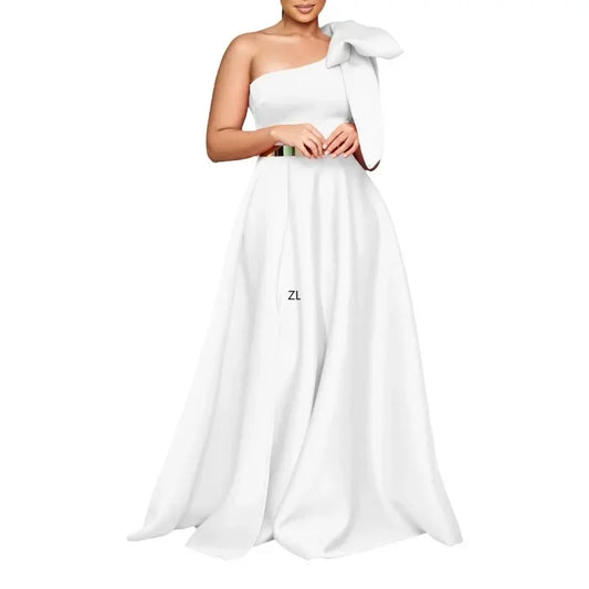 Amay Party Evening Dresses for Women Spring Elegant African Sleeveless Polyester Long Maxy Dress Dashiki African Clothes