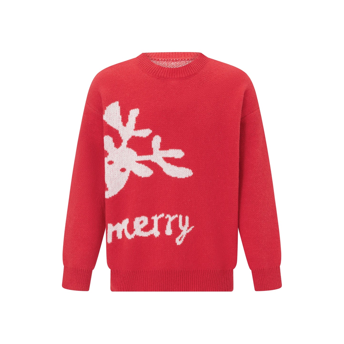 Max Matching Christmas Sweater Long Sleeve Crew Neck Cartoon Pullover Family Sweater Winter Clothes