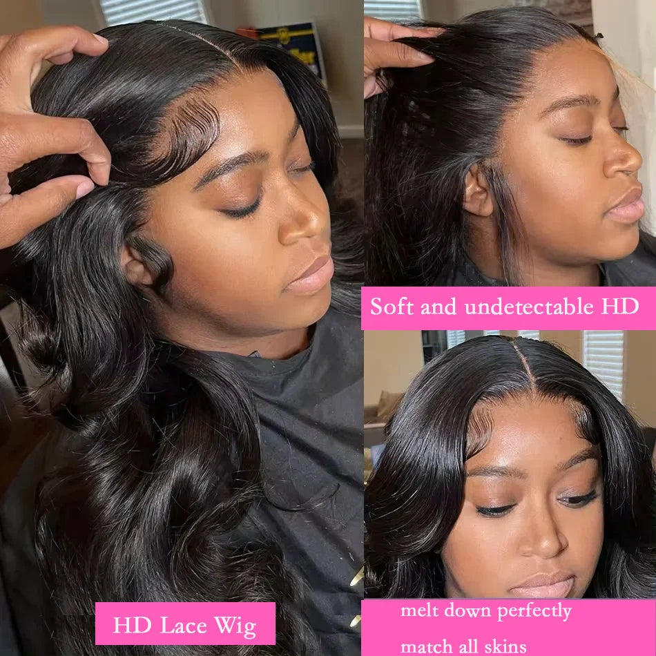 Amay Density Glueless Wig Human Hair Hd Lace Frontal Wig 30 Inch 5x5 Straight Lace Front Wig 360 Full Lace Front Wig Pre Plucked