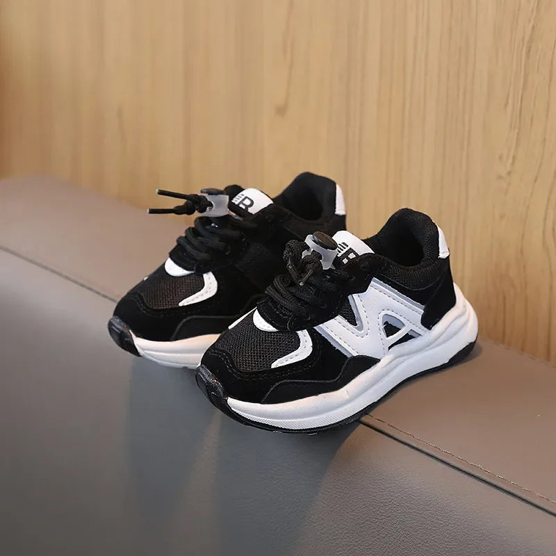 Maxy Kids Shoes for Boys Girls Soft Sneakers New Fashion Sports Running Shoes Children Flat Casual Baby Toddler Outdoor Shoes