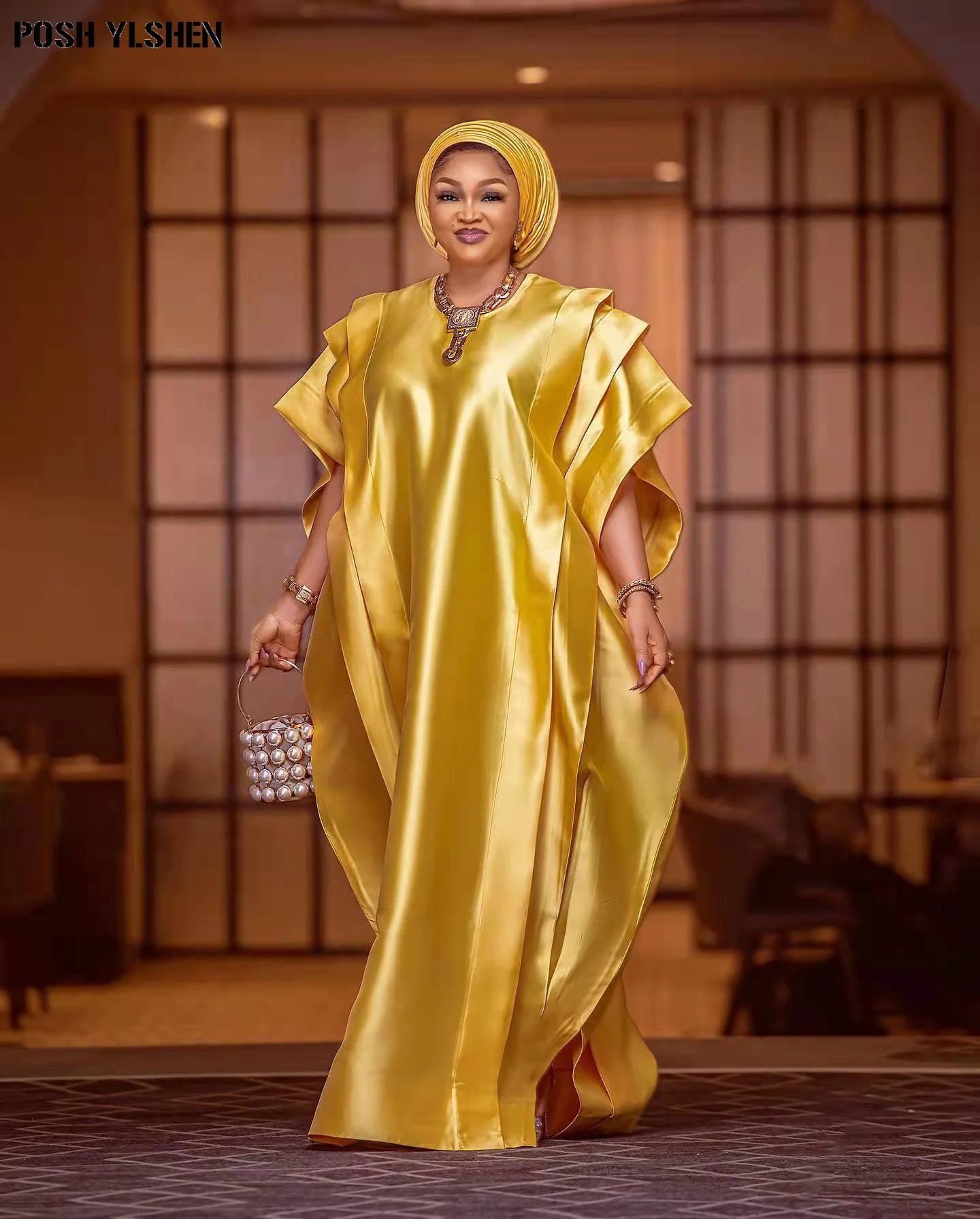 Maxy Nigeria Ladies Caftan Dress African Dresses for Women Traditional Hijab Abaya Musulman Boubou Robe Africaine Femme Clothes