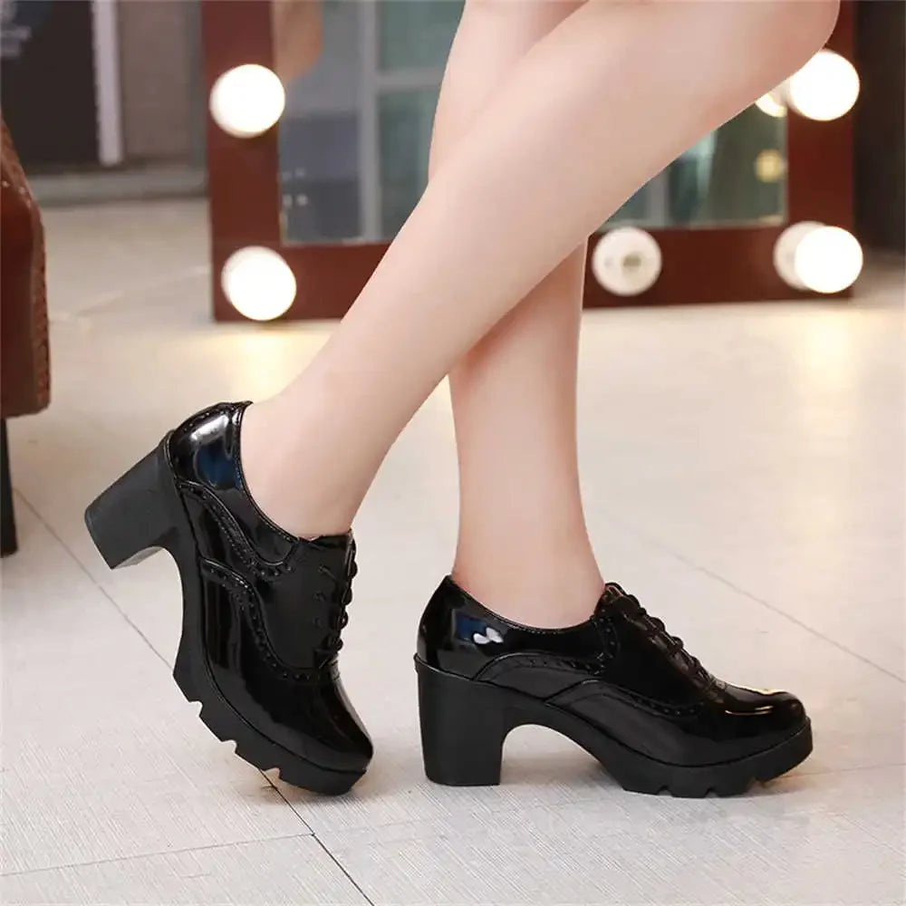 Maxy High Sole Standard Dance White Boot Woman Heel Dress Blue Loafers Navy Blue Heel Shoes Woman Sneakers Sport Athletics Tensi