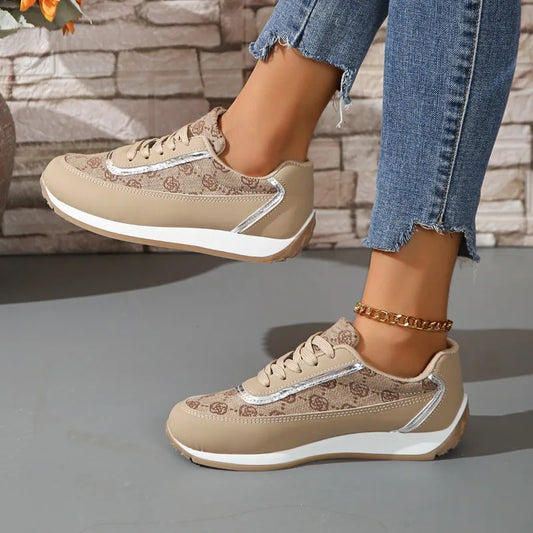Maxy New Fashion Women Luxury Casual Shoes Slip-On Trend Shoes Outdoor Comfortable Soft Walking Sneakers Women Shoes for Women