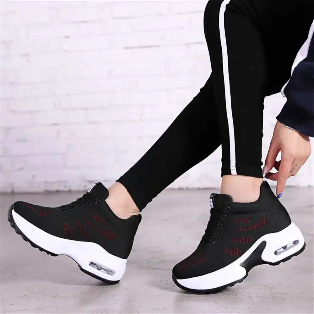 Maxy Wegde 39-40 46 Sneakers Skateboarding Women's Silver Boots Skate Shoes For Sports Famous Tenisky Workout Shows Sneacker