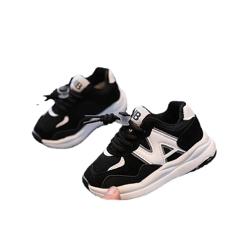 Maxy Kids Shoes for Boys Girls Soft Sneakers New Fashion Sports Running Shoes Children Flat Casual Baby Toddler Outdoor Shoes